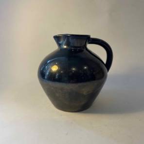 A French Gunmetal Glazed Jug